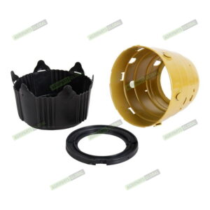 Пластиковий захист ширококутного шарніру 23.8х91 / 27х74.6 (SWAJ-2327W)